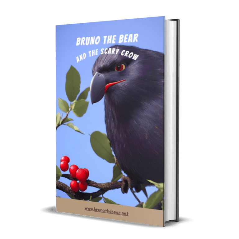 Bruno the Bear and the scary Crow