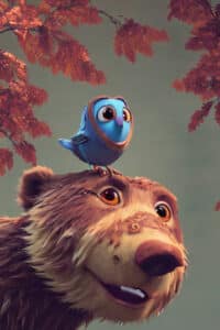 Bruno the Bear and Blue the Bird