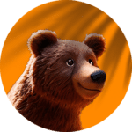 Bruno the bear and his lovable friends