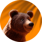 Bruno the bear and his lovable friends