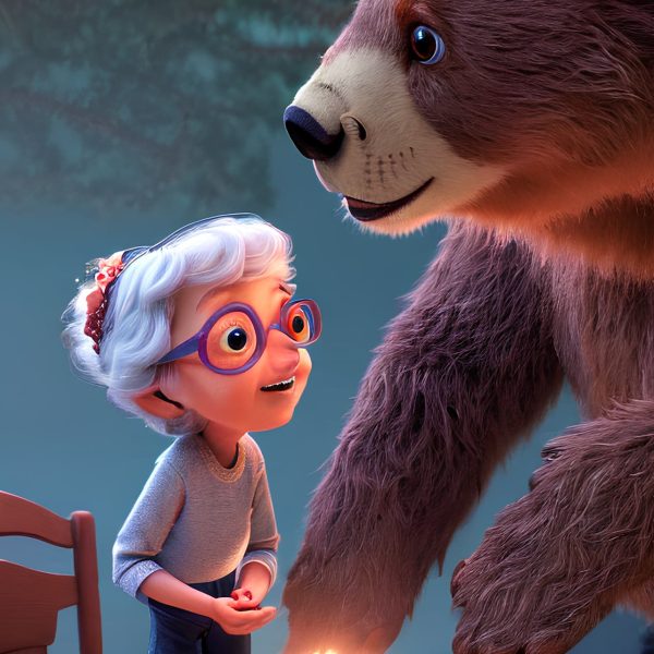Bruno the Bear and the magical Grandma
